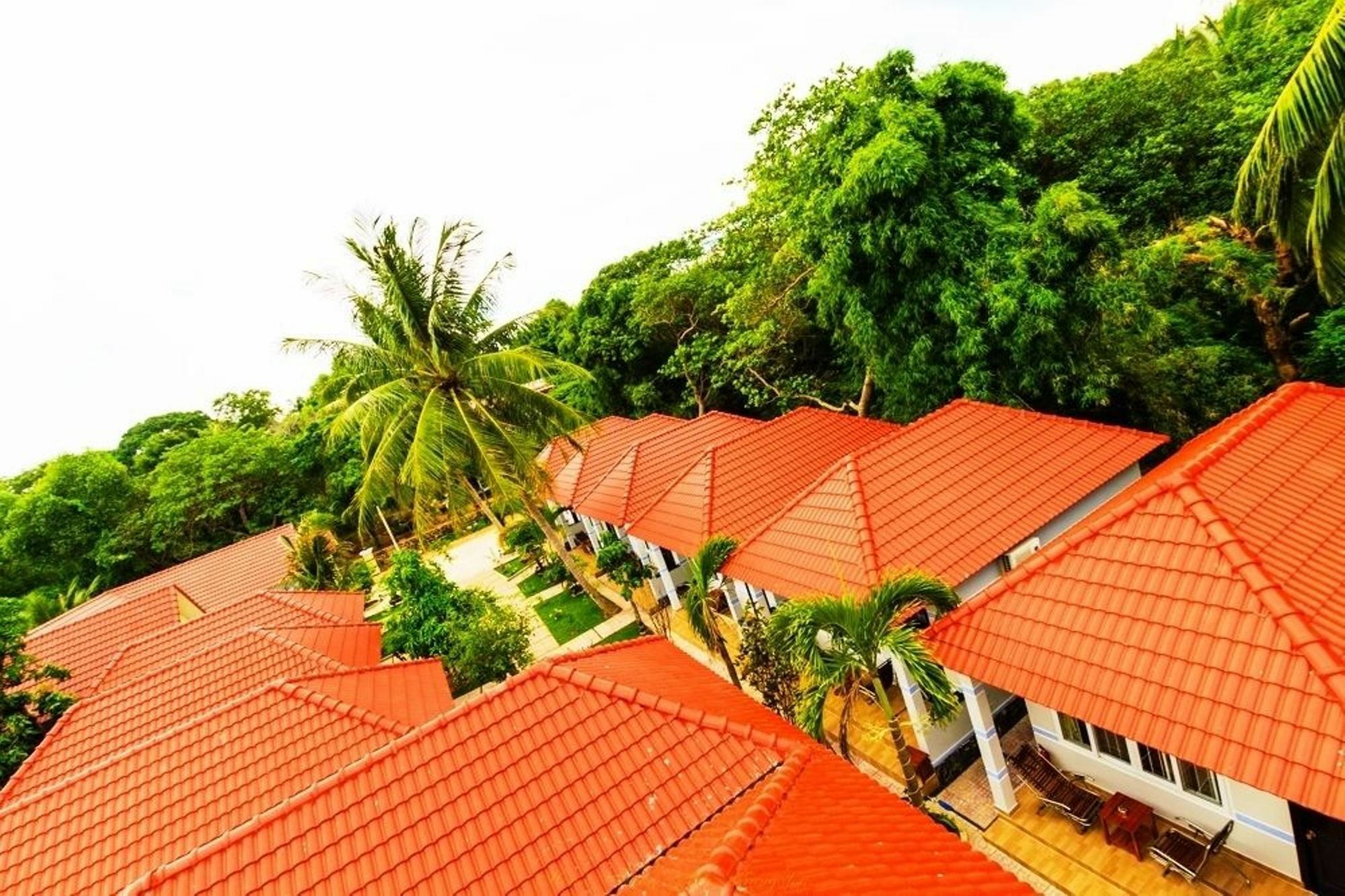 Hoan Thien My Bungalow Дуонг-Донг Экстерьер фото
