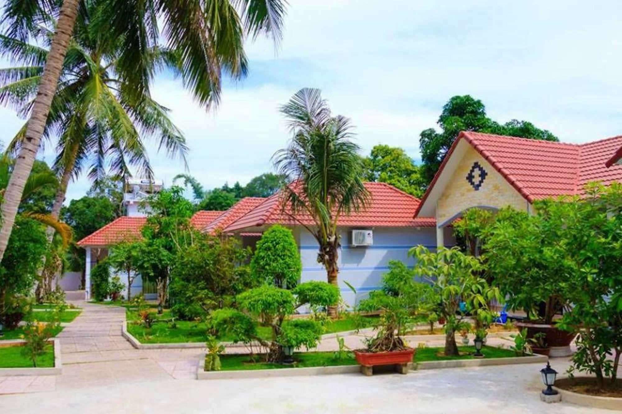 Hoan Thien My Bungalow Дуонг-Донг Экстерьер фото