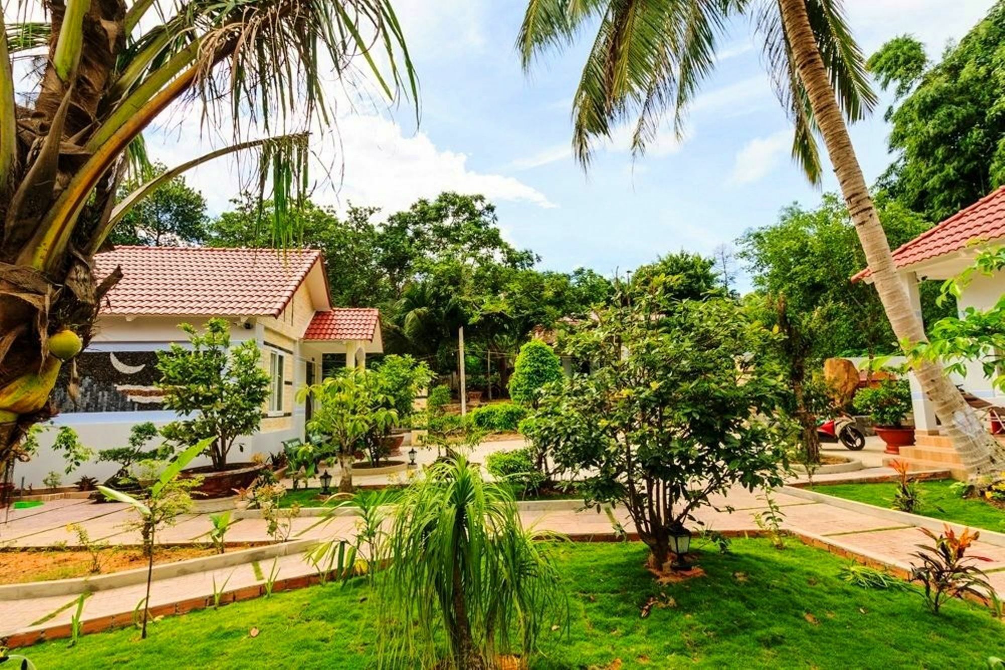 Hoan Thien My Bungalow Дуонг-Донг Экстерьер фото